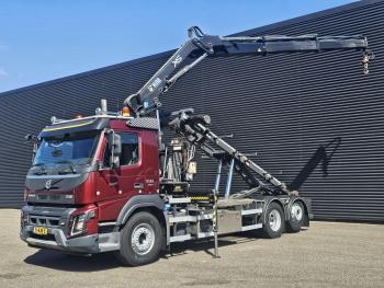 Volvo FMX 330 6x2*4 / HIAB CRANE KRAN / CONTAINER SYSTEM